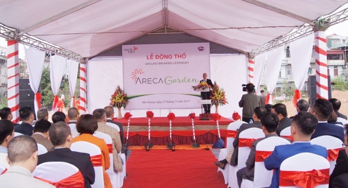 The first new urban area in Bac Giang city - Bach Viet Lake Garden